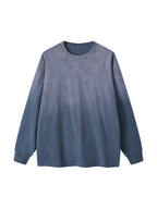 Gradient Washed Long Sleeve T-Shirt