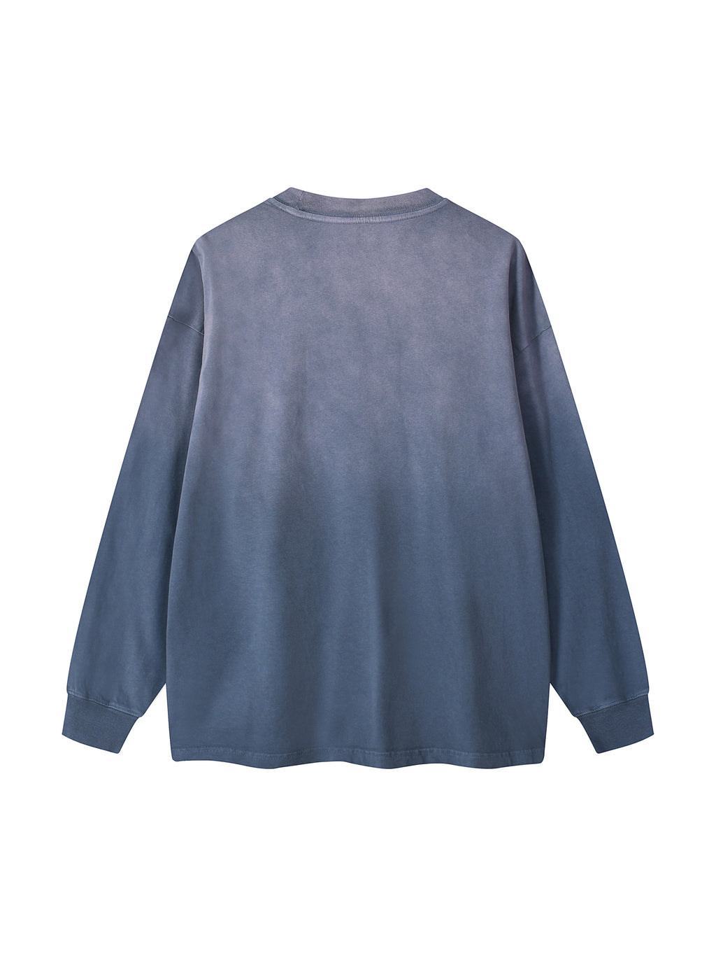Gradient Washed Long Sleeve T-Shirt