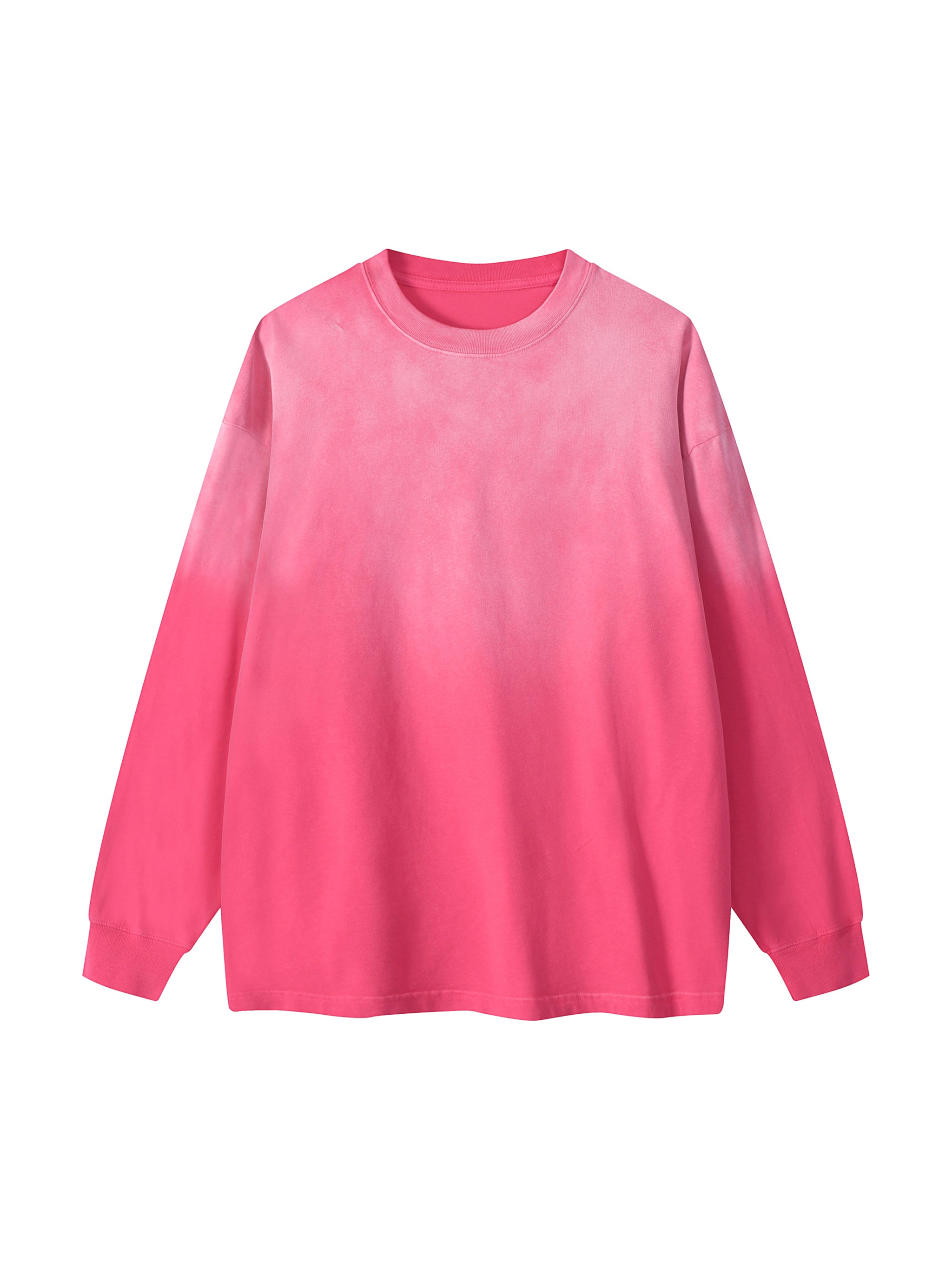 Gradient Washed Long Sleeve T-Shirt