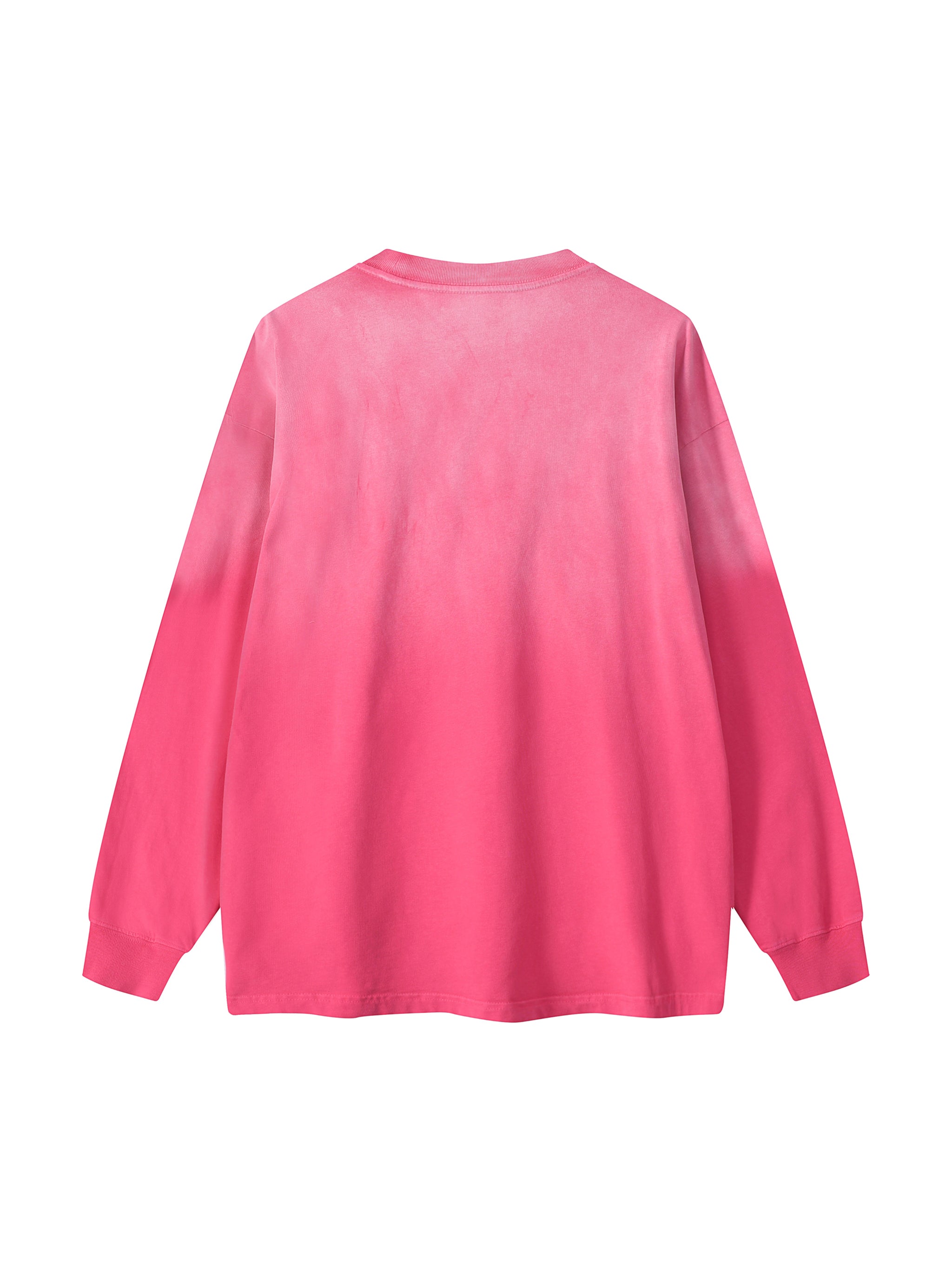 Gradient Washed Long Sleeve T-Shirt