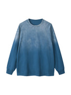 Gradient Washed Long Sleeve T-Shirt