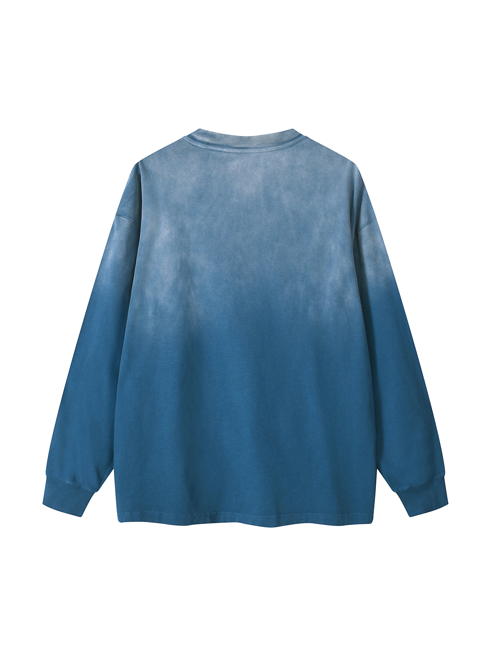 Gradient Washed Long Sleeve T-Shirt