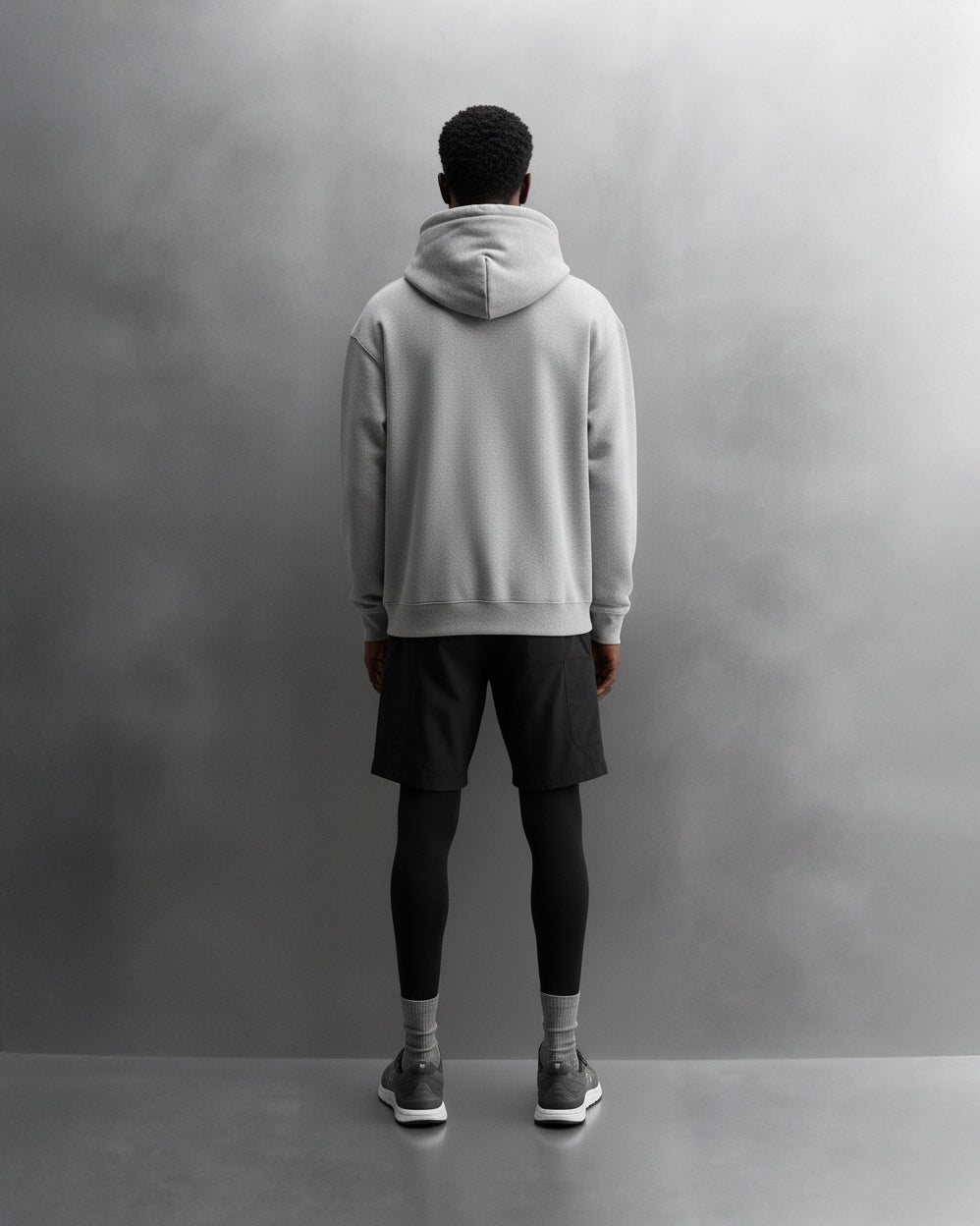 TEAM 247 GREY PERFORMANCE HOODIE