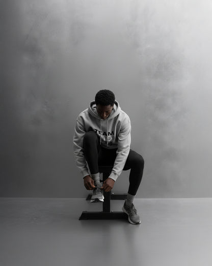 TEAM 247 GREY PERFORMANCE HOODIE