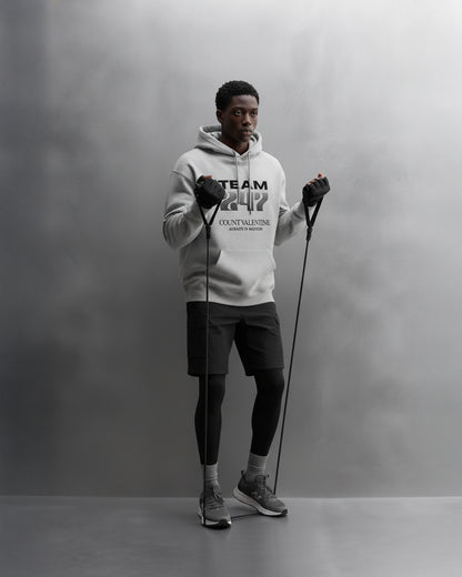 TEAM 247 GREY PERFORMANCE HOODIE