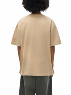 Hand-Frayed Sunfade Paint Splatter T-Shirt