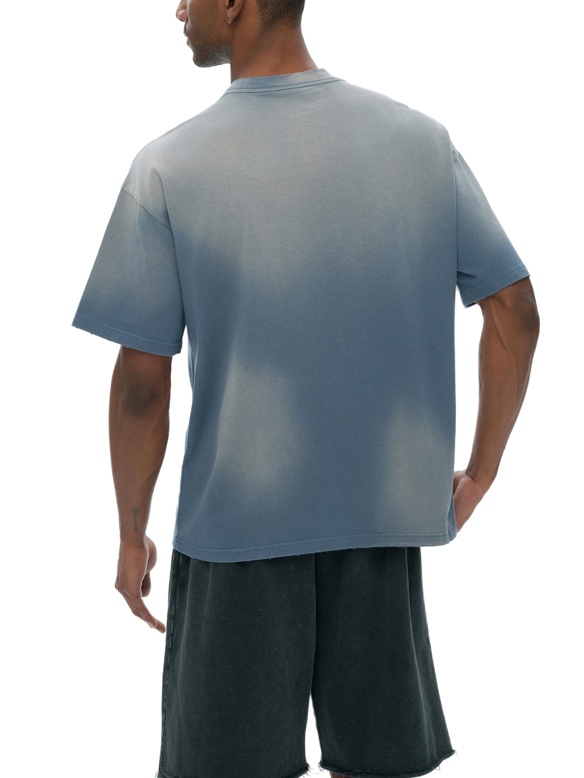 Hand-Frayed Sunfade T-Shirt