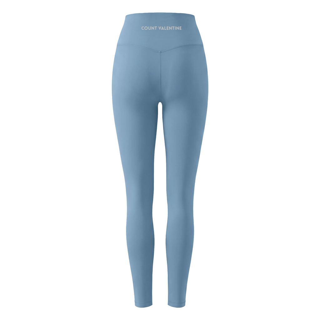 Women's Solid High Rise Leggings