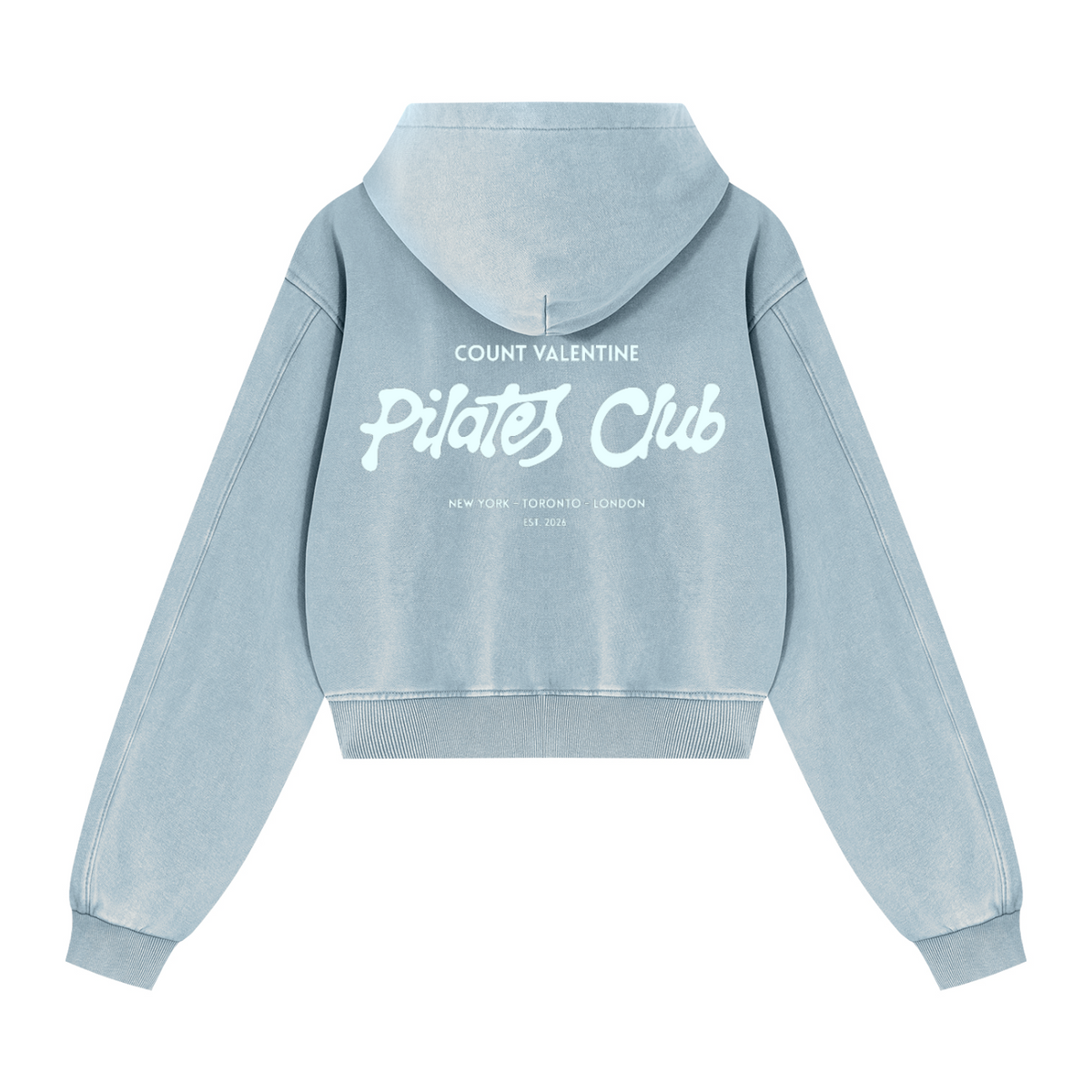 Women's Mineral Wash Full Zip Hoodie