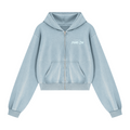Women's Mineral Wash Full Zip Hoodie