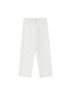 Heavyweight Cotton Straight-Leg Pants
