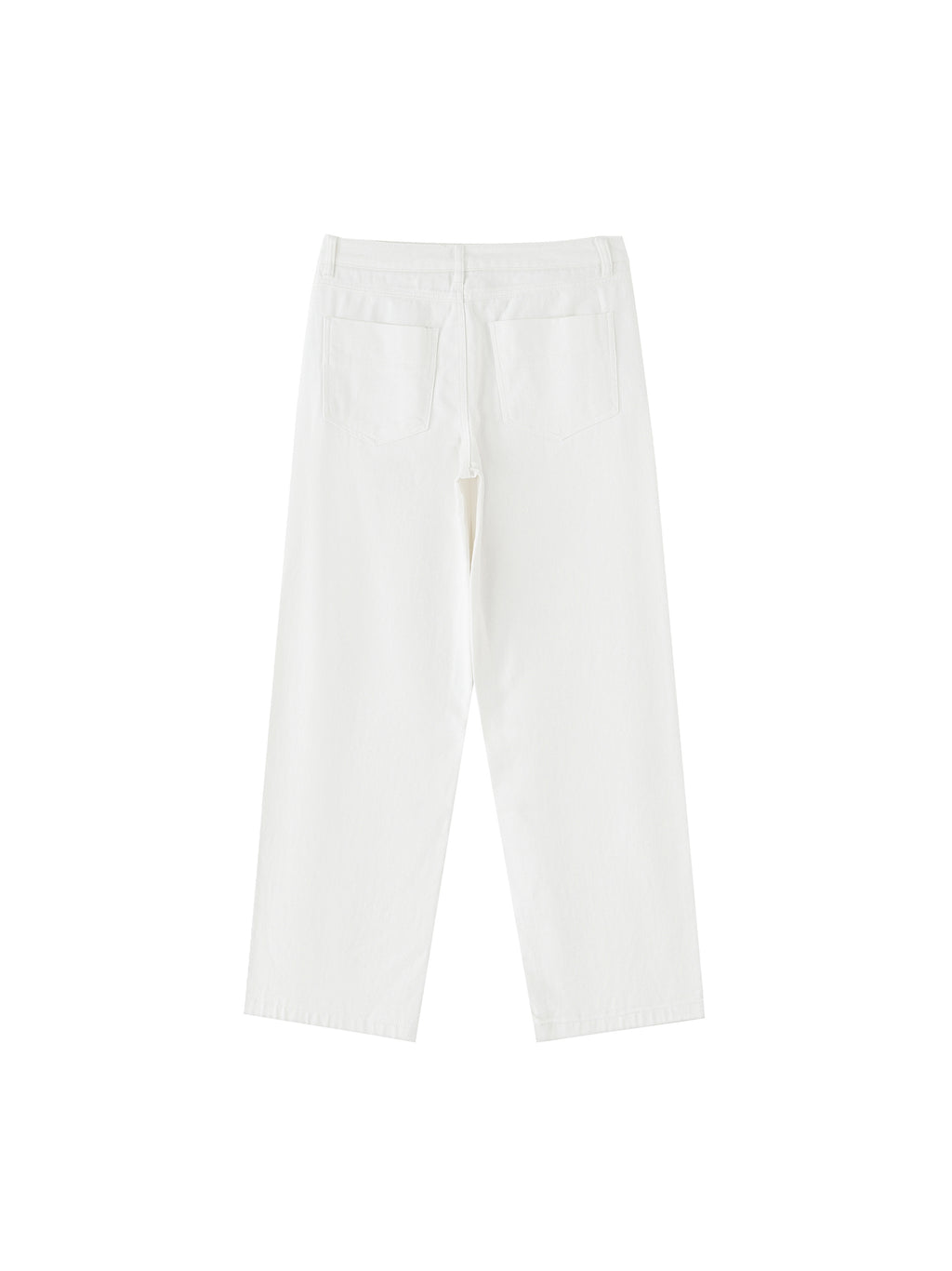 Heavyweight Cotton Straight-Leg Pants