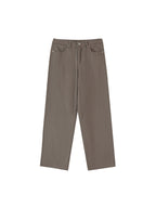 Heavyweight Cotton Straight-Leg Pants