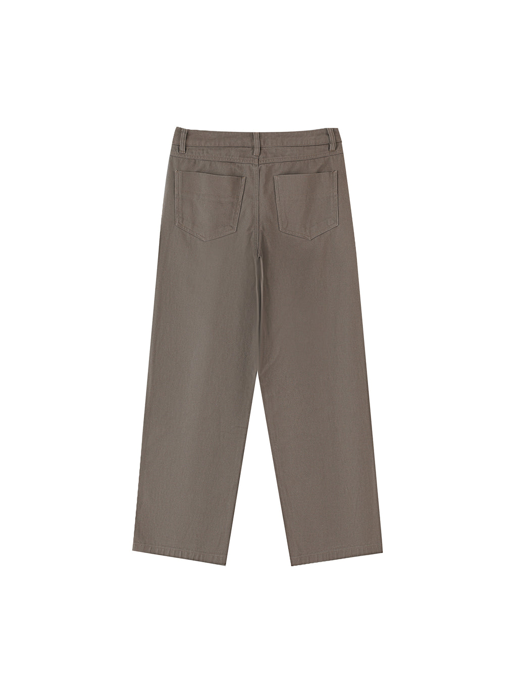 Heavyweight Cotton Straight-Leg Pants