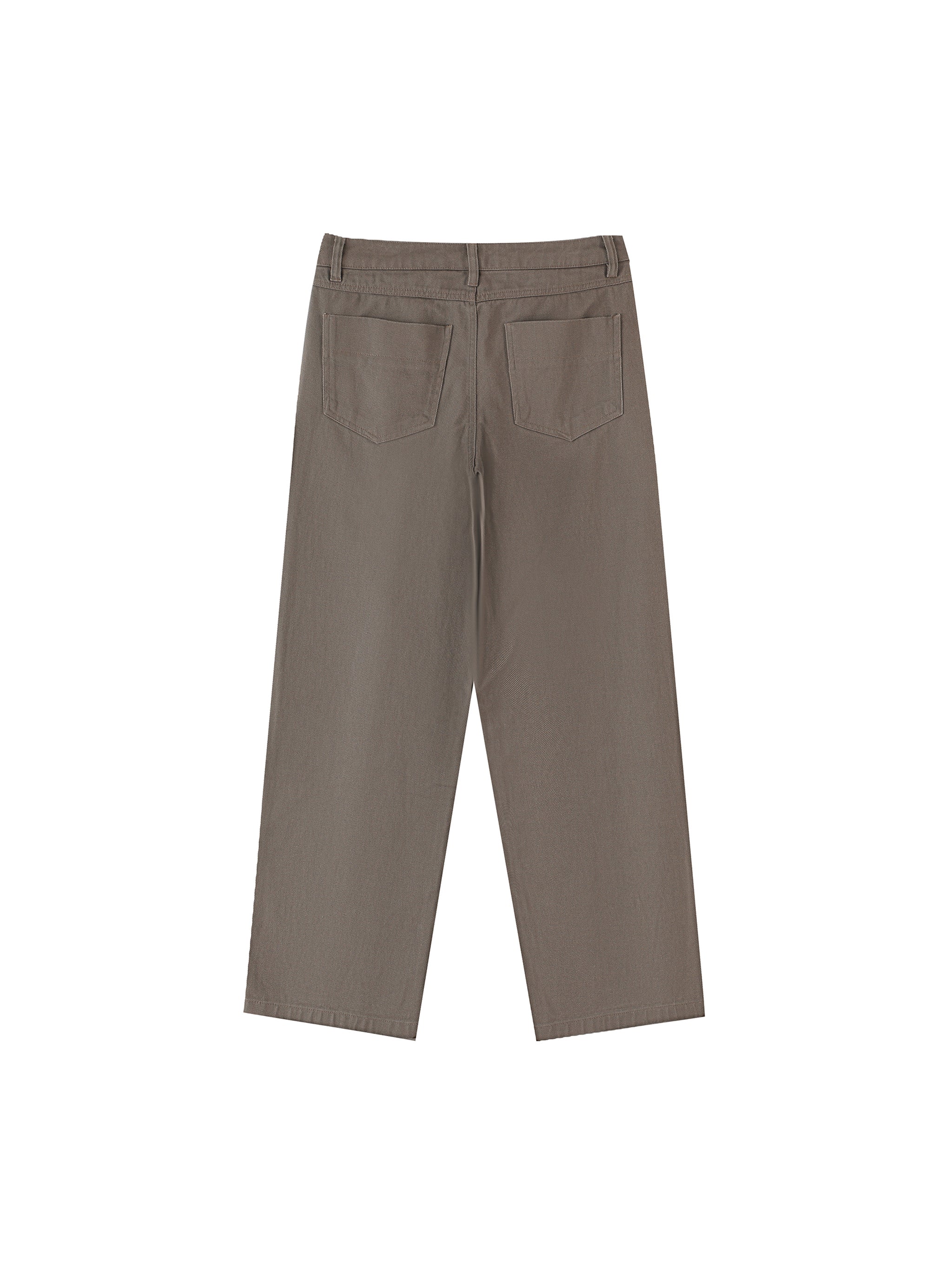 Heavyweight Cotton Straight-Leg Pants