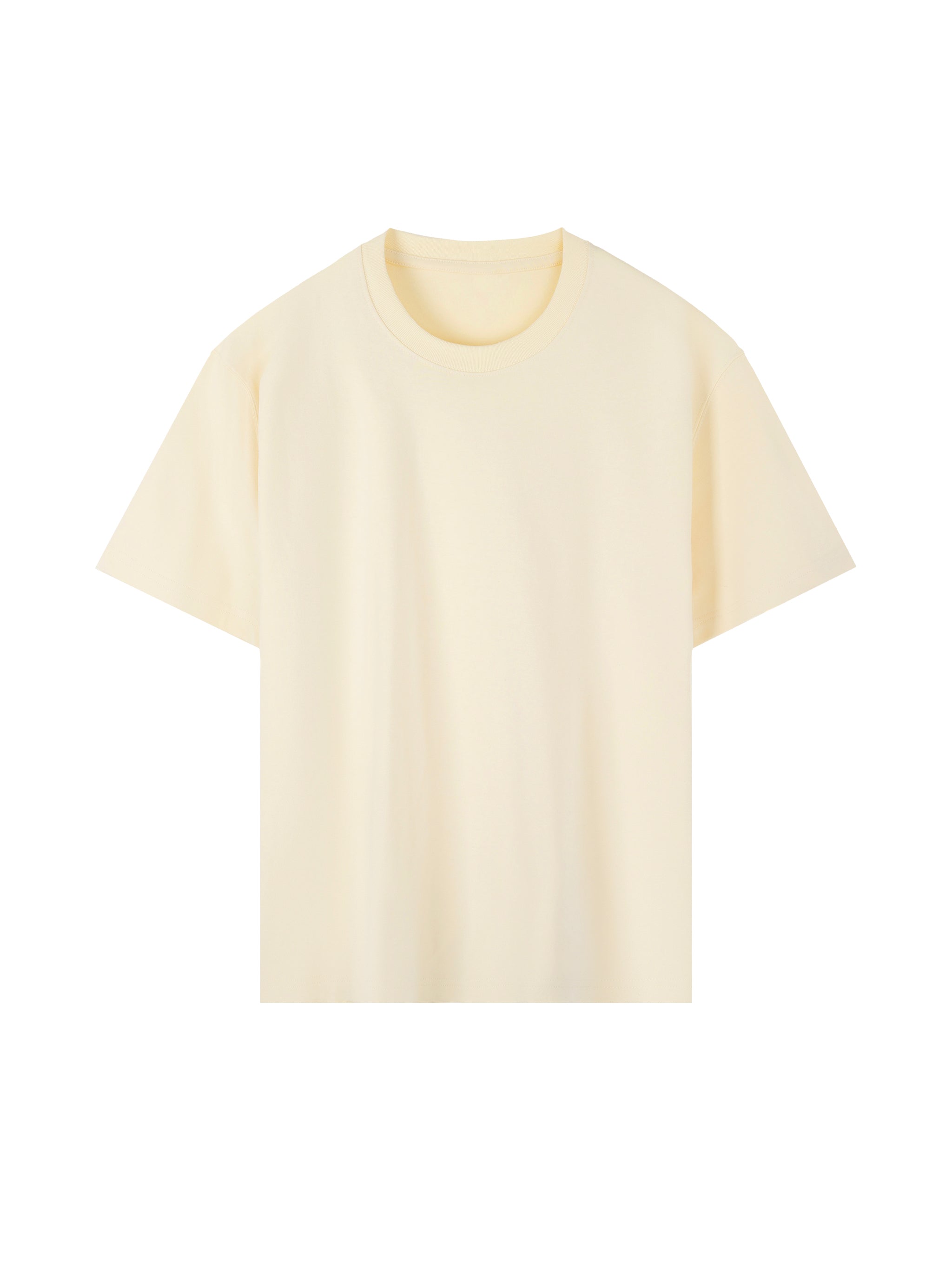 Heavyweight Drop Shoulder Cotton T-Shirt - Men