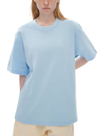 Heavyweight Drop Shoulder Cotton T-Shirt - Women