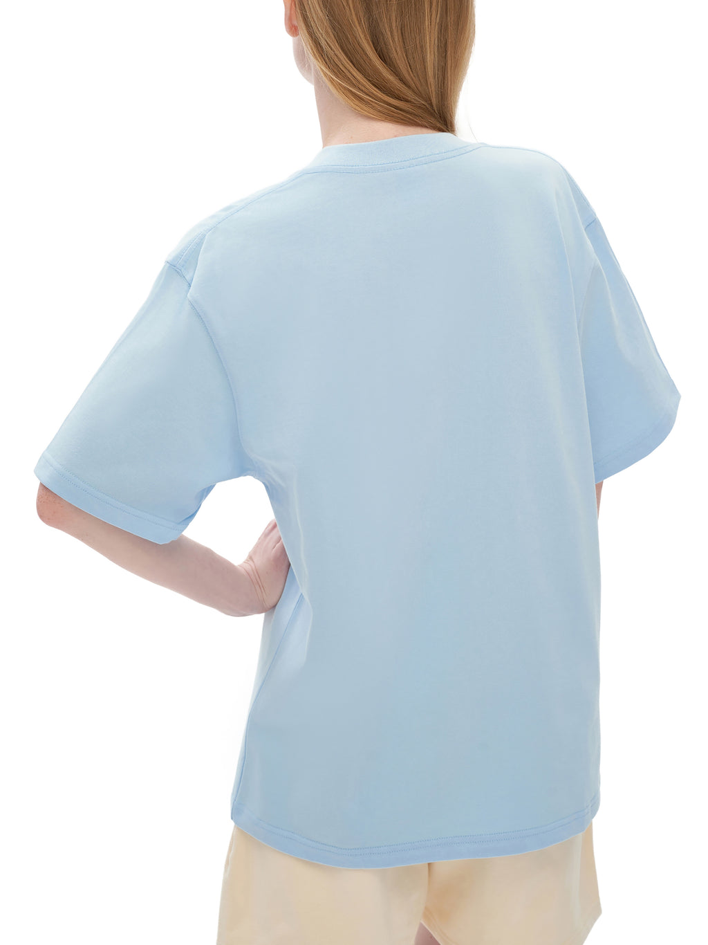 Heavyweight Drop Shoulder Cotton T-Shirt - Women