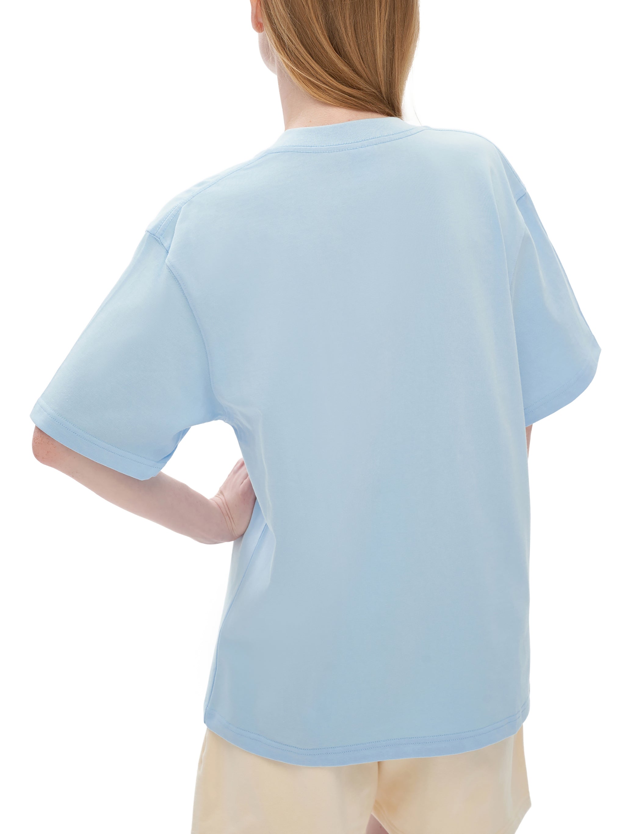 Heavyweight Drop Shoulder Cotton T-Shirt - Women