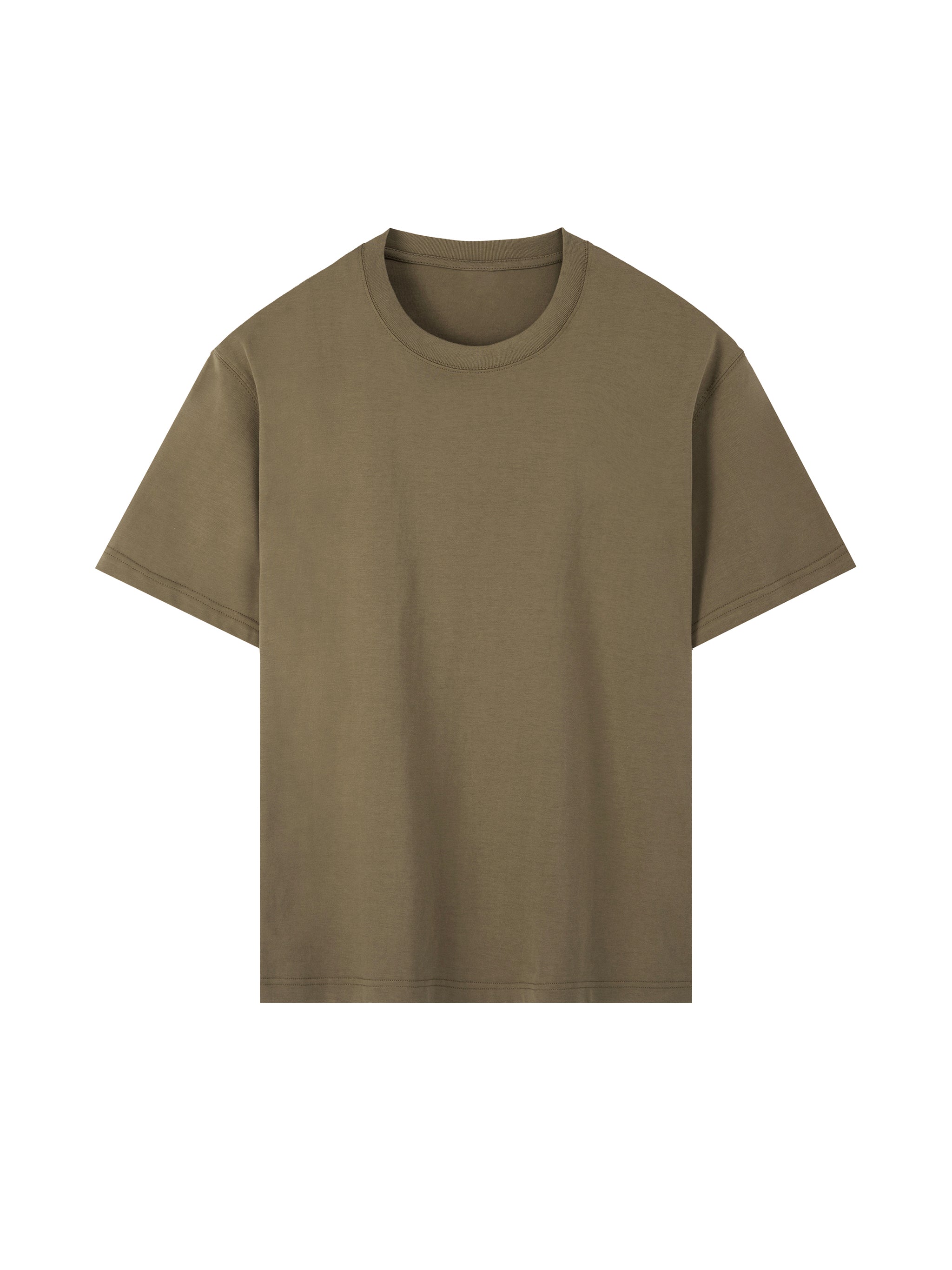 Heavyweight Drop Shoulder Cotton T-Shirt - Men