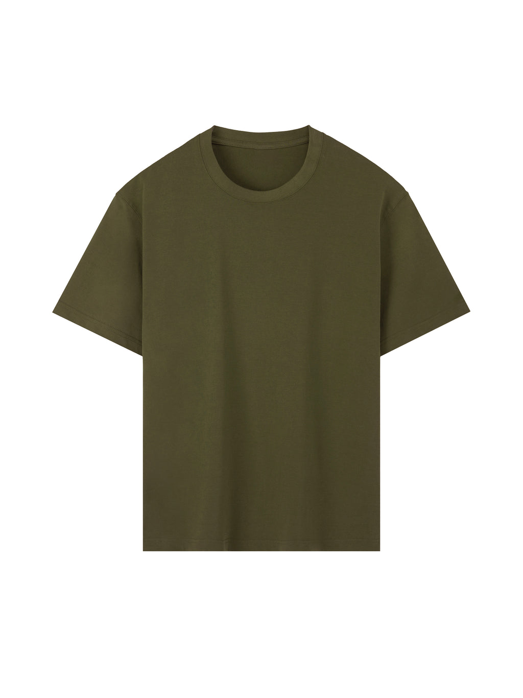 Heavyweight Drop Shoulder Cotton T-Shirt - Women