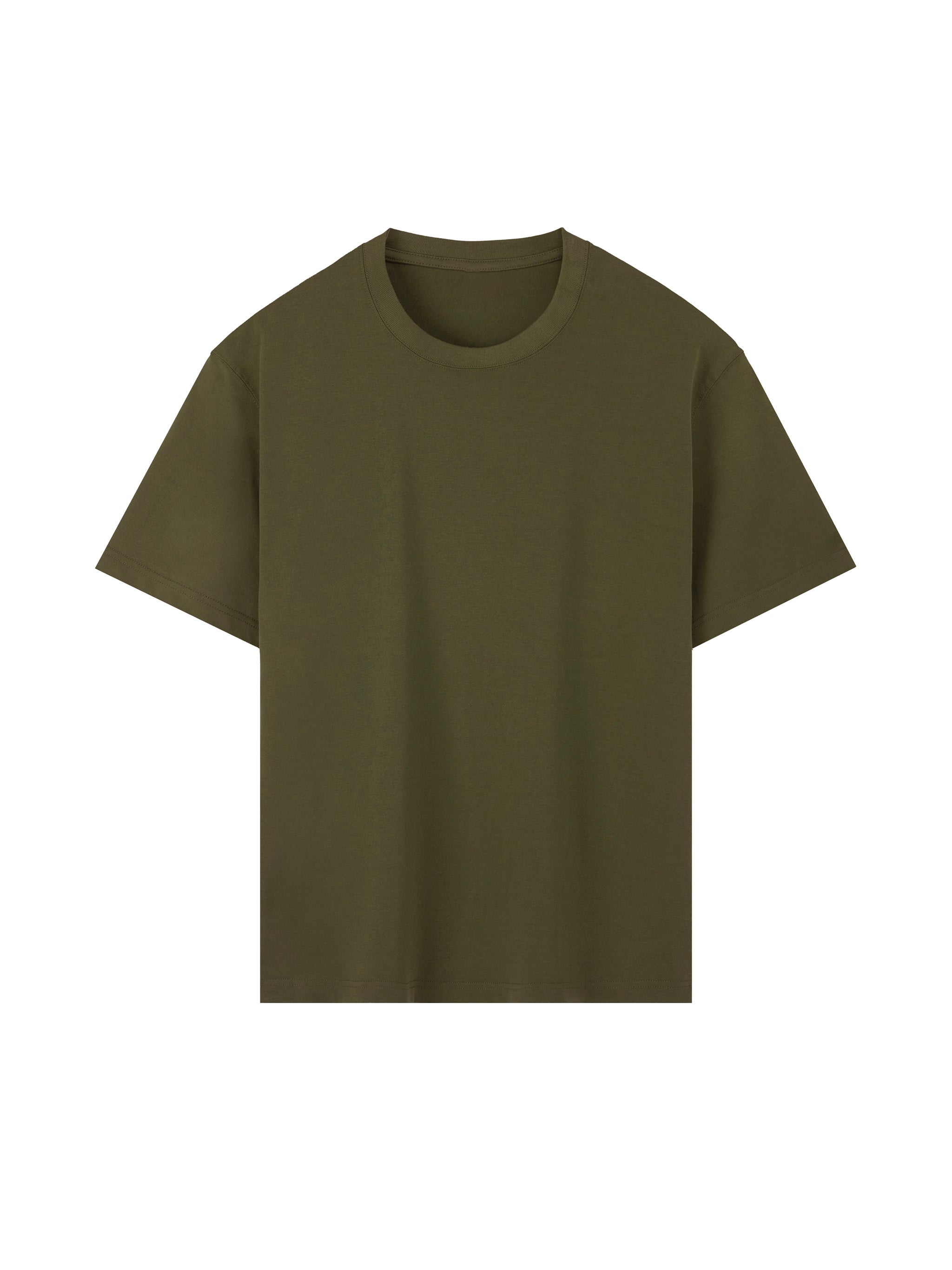 Heavyweight Drop Shoulder Cotton T-Shirt - Women
