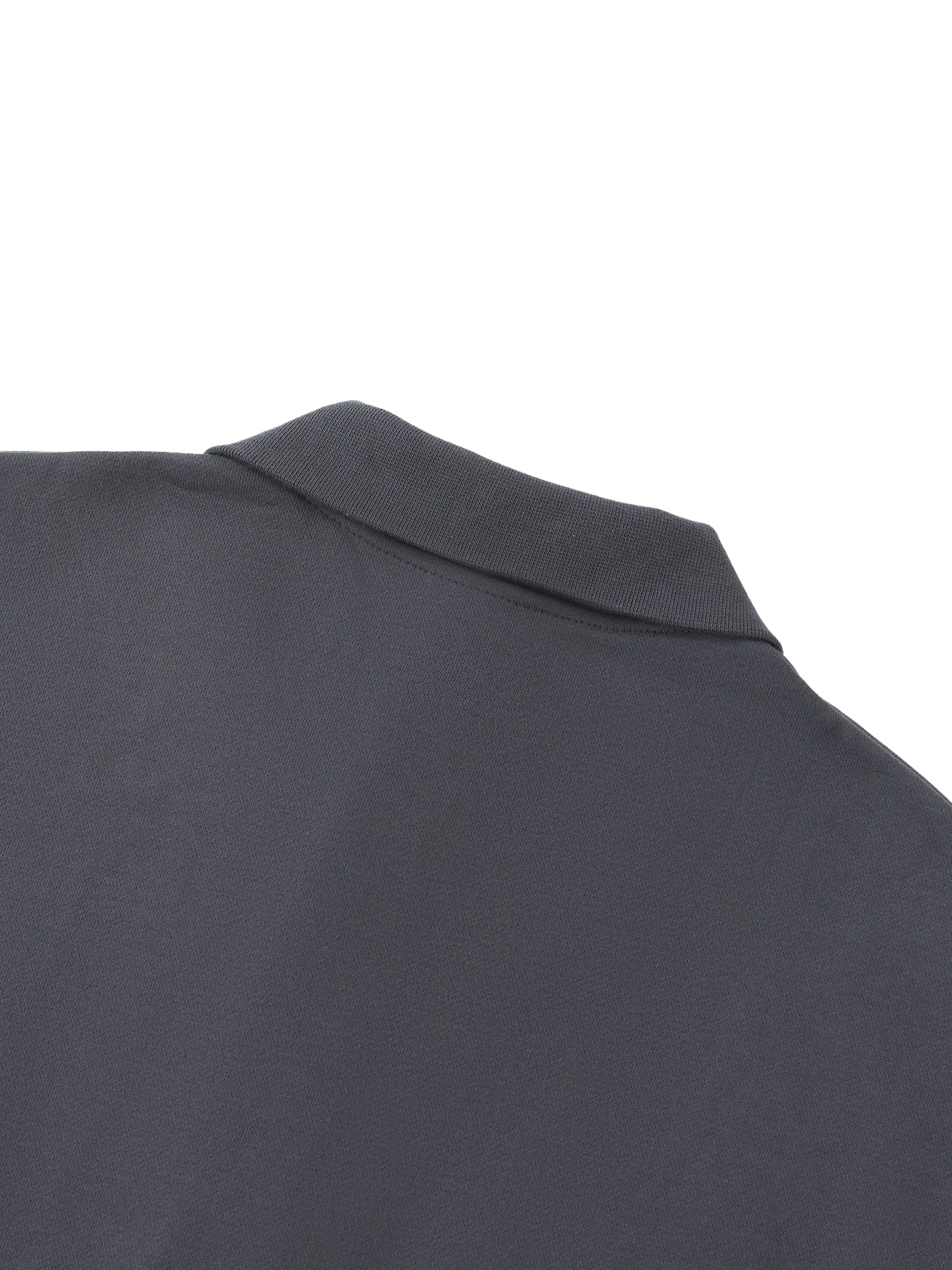 Heavyweight Fleece Polo Sweatshirt
