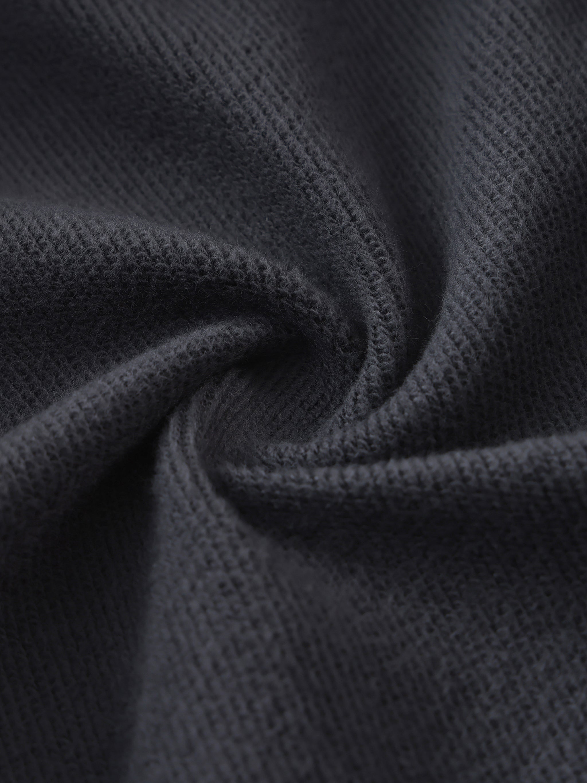 Heavyweight Fleece Polo Sweatshirt