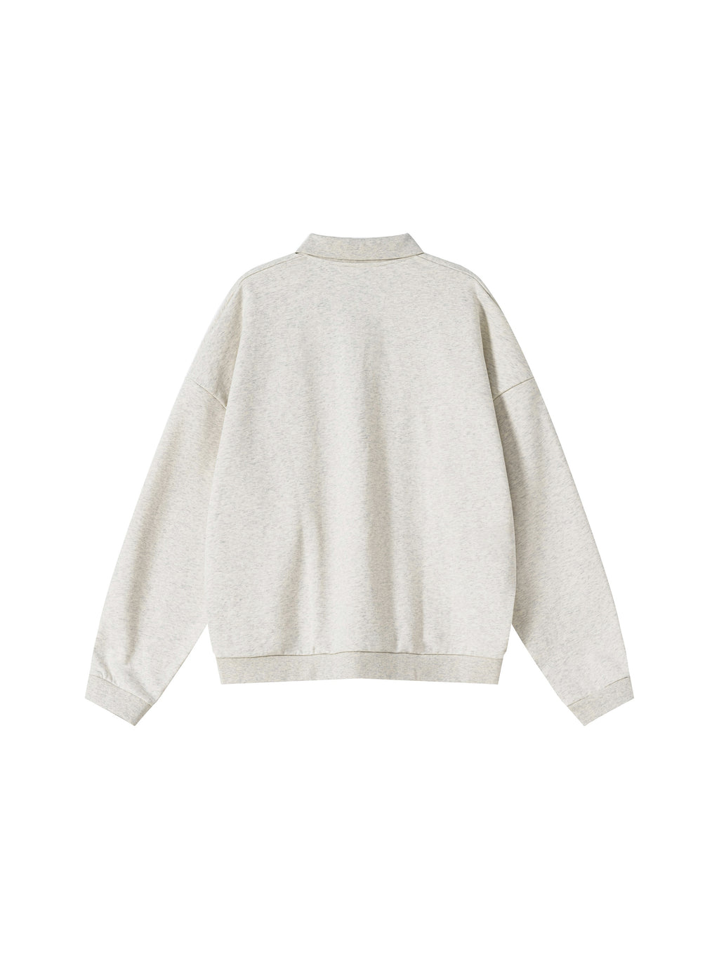 Heavyweight Fleece Polo Sweatshirt