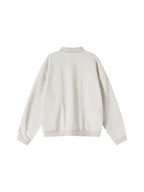 Heavyweight Fleece Polo Sweatshirt