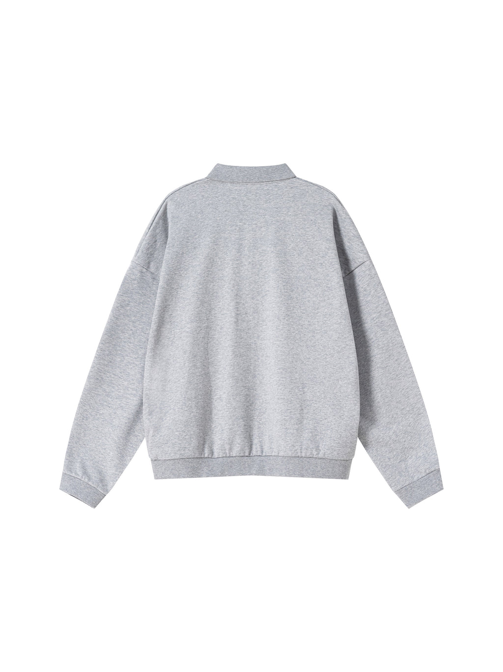 Heavyweight Fleece Polo Sweatshirt