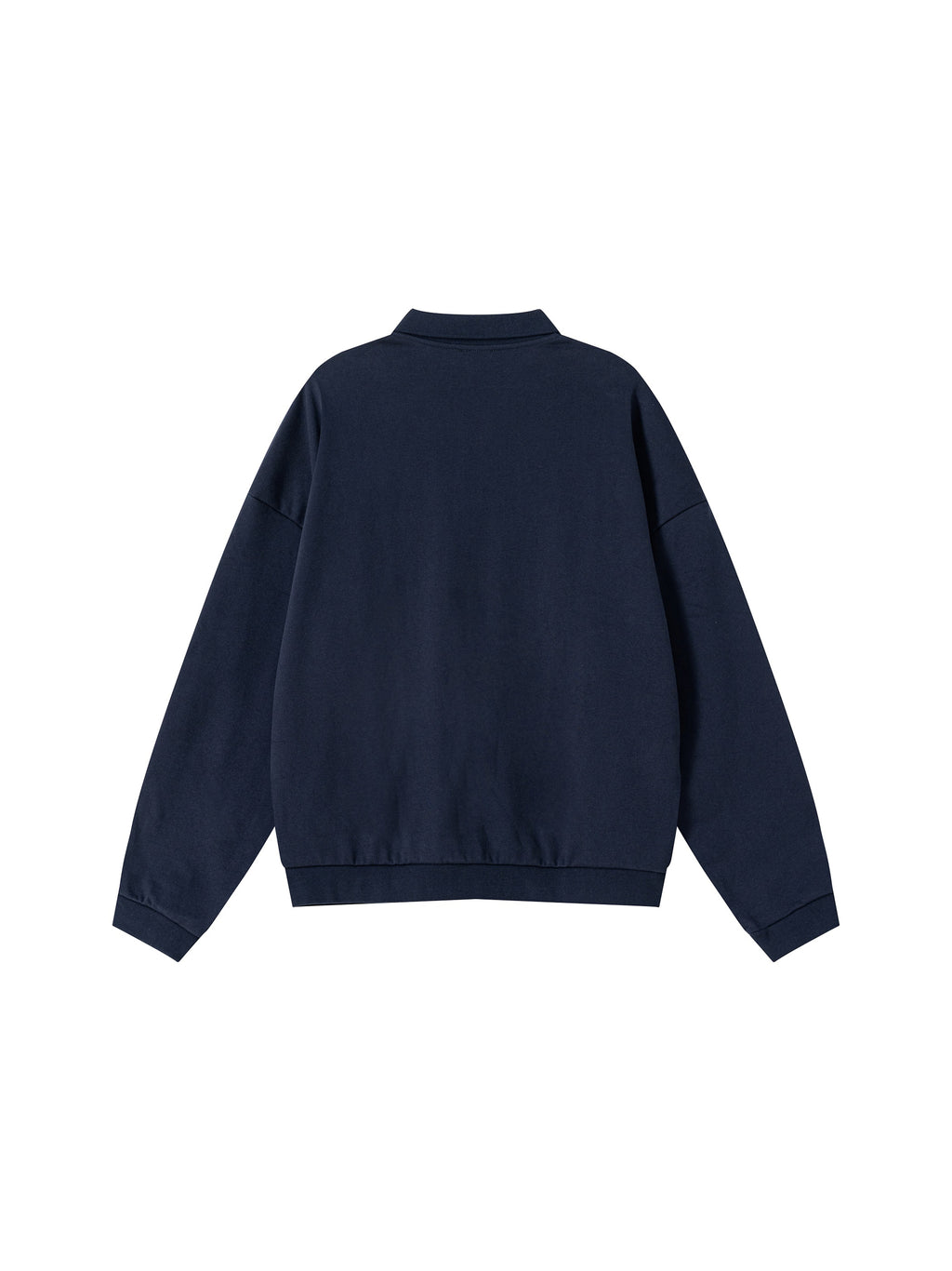 Heavyweight Fleece Polo Sweatshirt