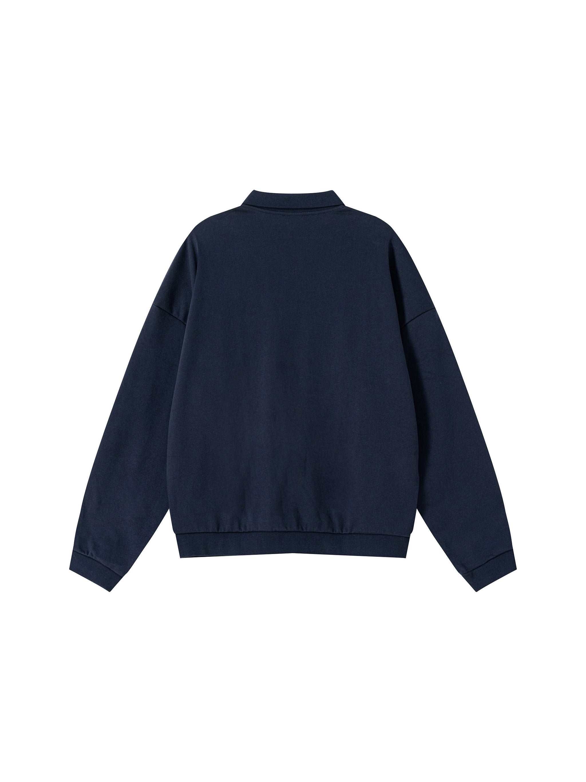 Heavyweight Fleece Polo Sweatshirt