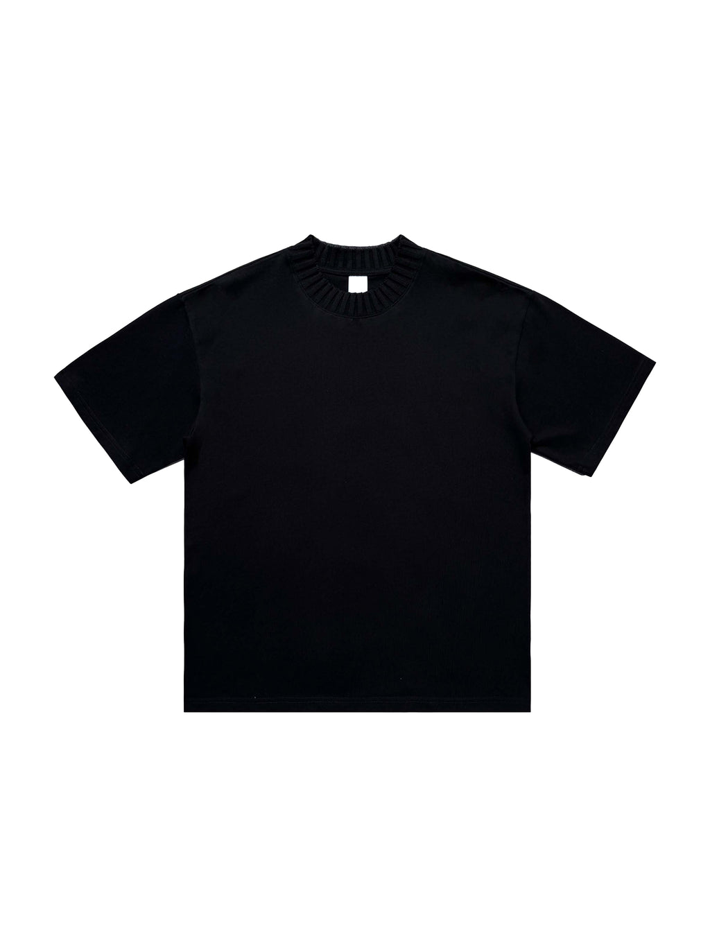 Heavyweight Knitted Round Neck T-Shirt