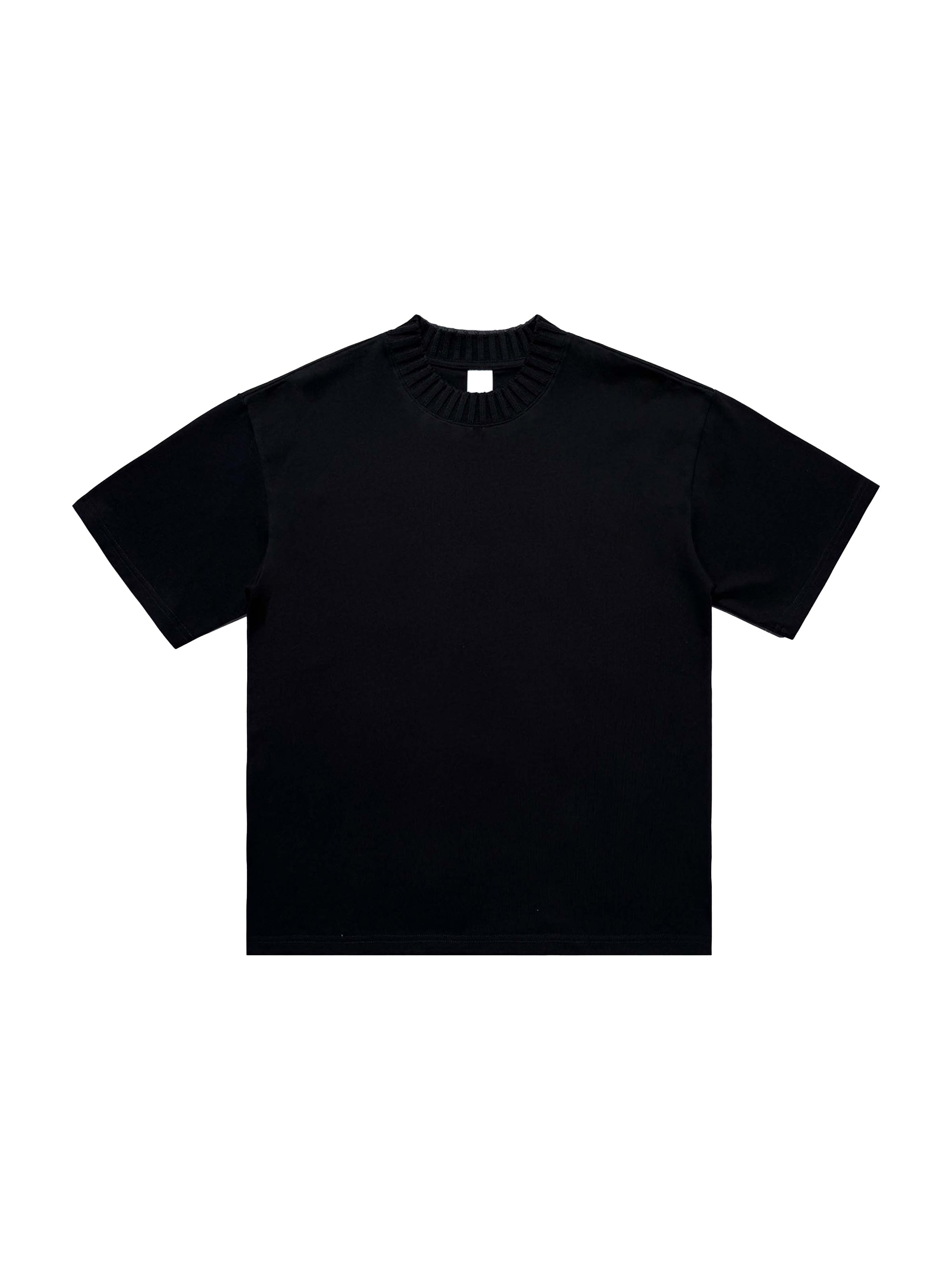 Heavyweight Knitted Round Neck T-Shirt