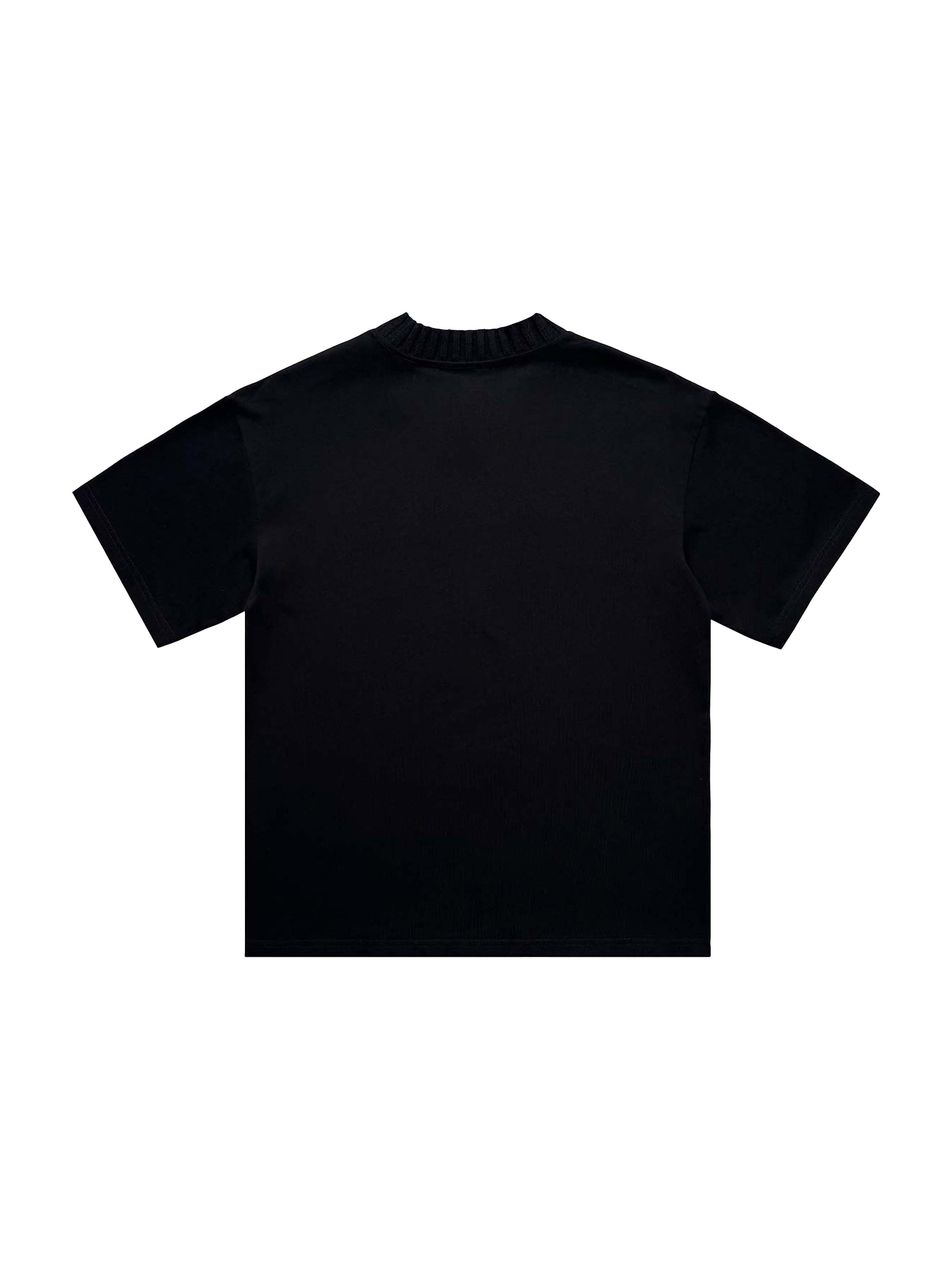 Heavyweight Knitted Round Neck T-Shirt