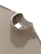 Heavyweight Oversized Mock Neck T-shirt
