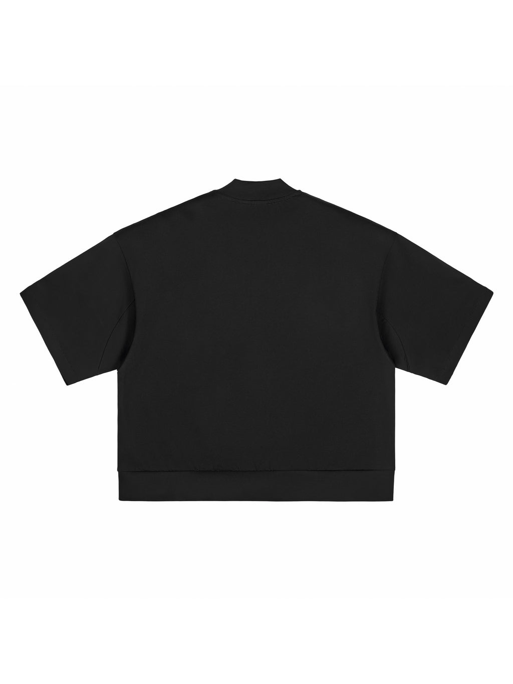 Heavyweight Oversized Mock Neck T-shirt