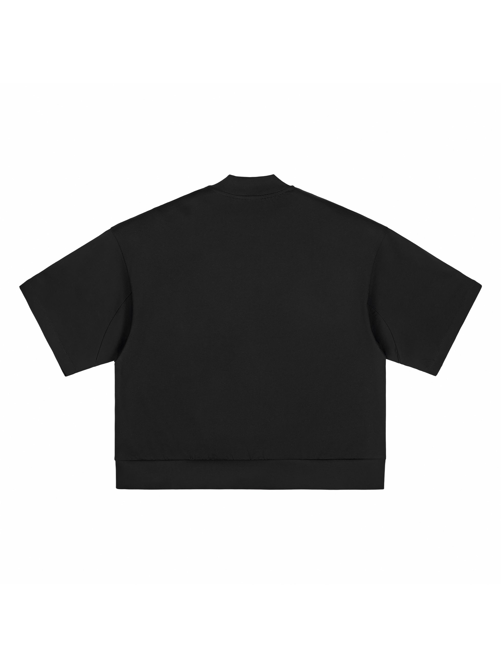 Heavyweight Oversized Mock Neck T-shirt