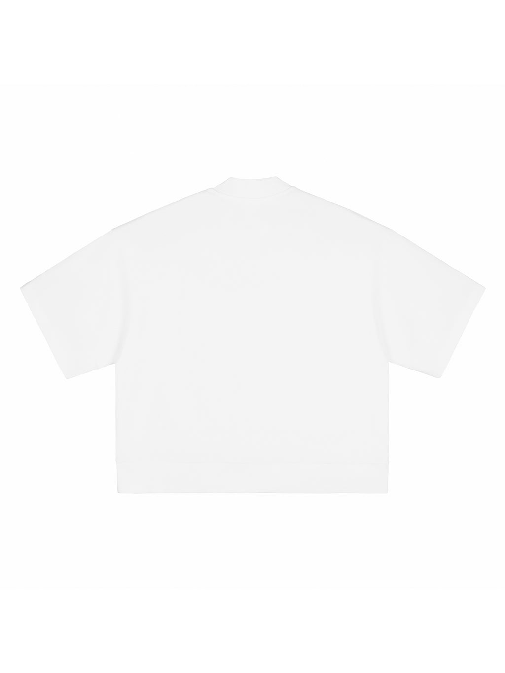 Heavyweight Oversized Mock Neck T-shirt