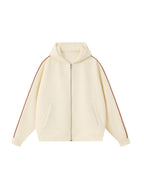 Heavyweight Raglan Sleeve Zip Hoodie