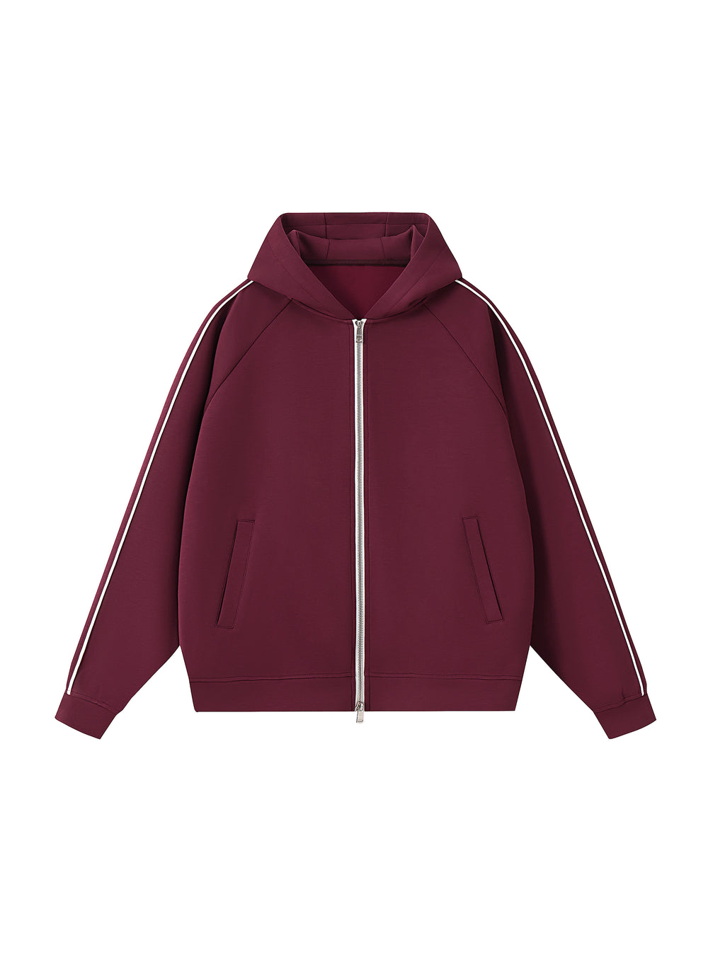 Heavyweight Raglan Sleeve Zip Hoodie