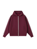 Heavyweight Raglan Sleeve Zip Hoodie