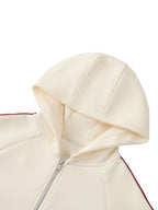 Heavyweight Raglan Sleeve Zip Hoodie
