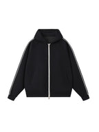Heavyweight Raglan Sleeve Zip Hoodie