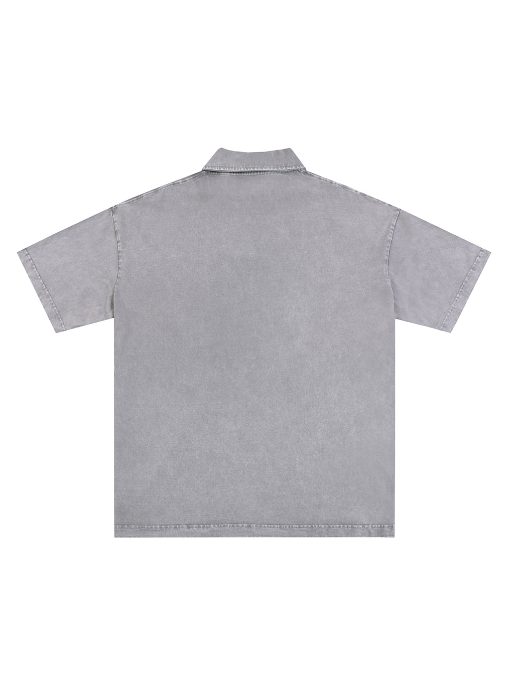 Heavyweight Snow-Washed Polo T-Shirt