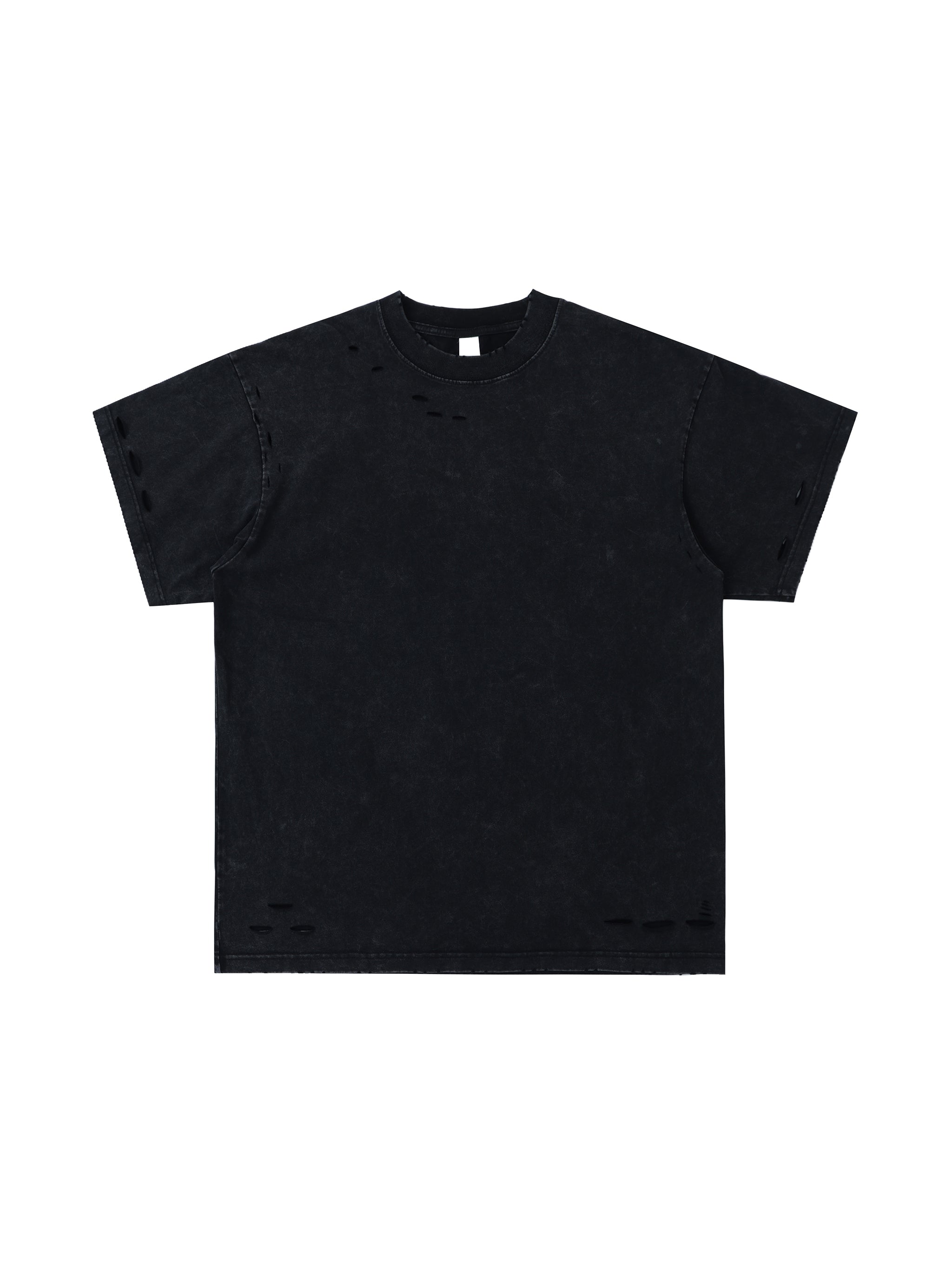 Heavyweight Snow Washed Hand-Frayed T-Shirt - Men