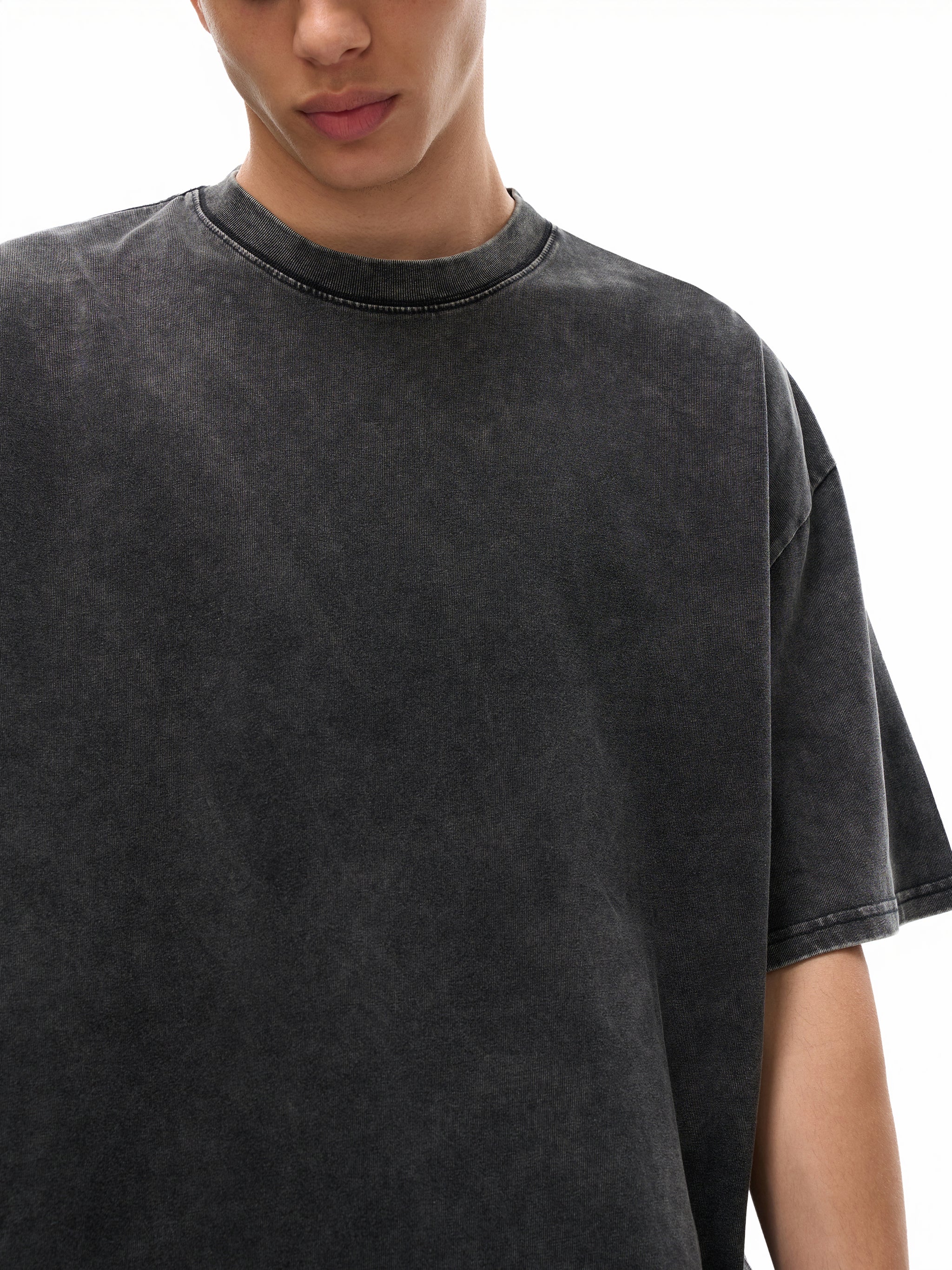 Heavyweight Snow Washed T-Shirt