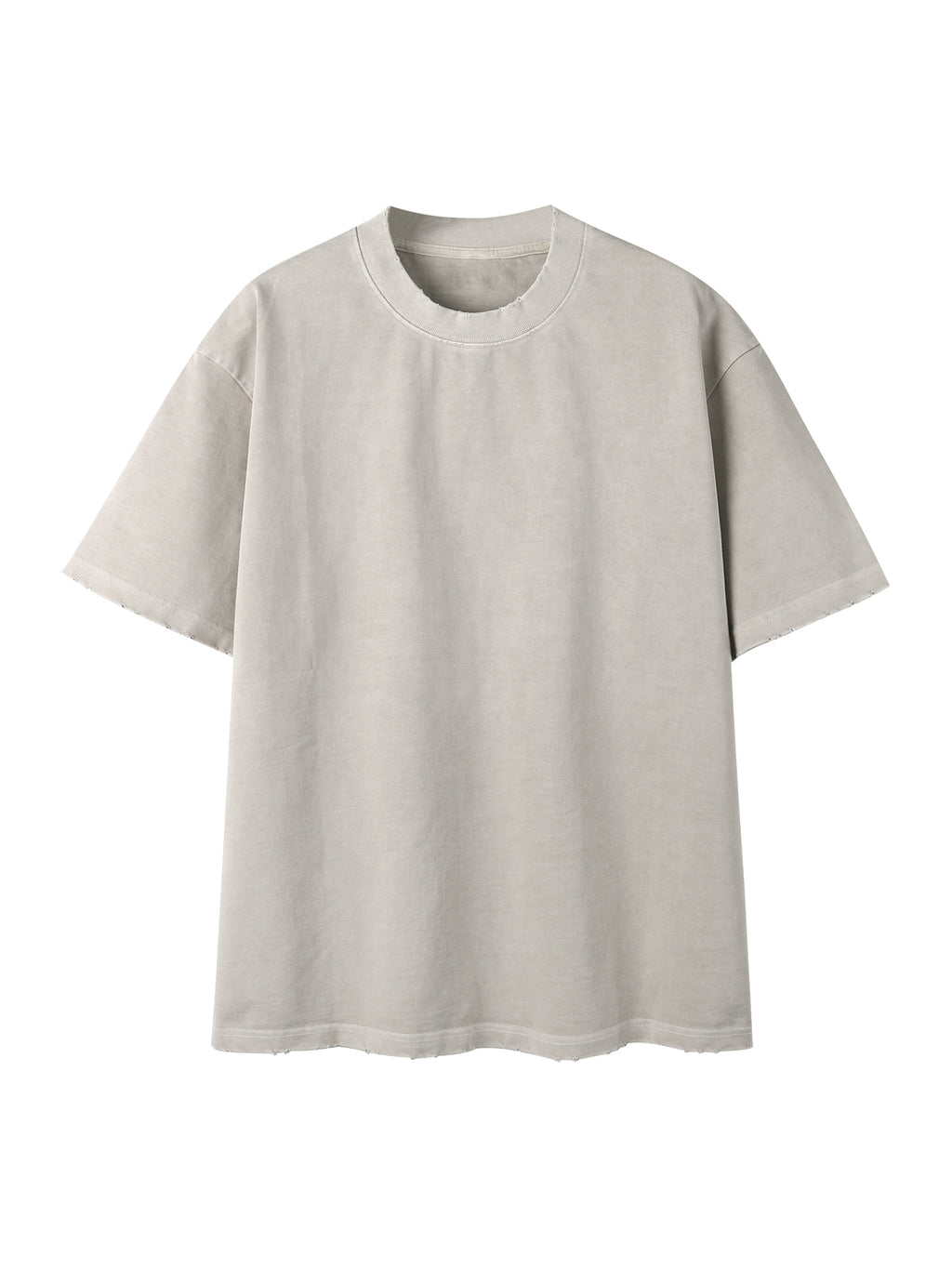 Heavyweight Vintage Washed Frayed T-Shirt