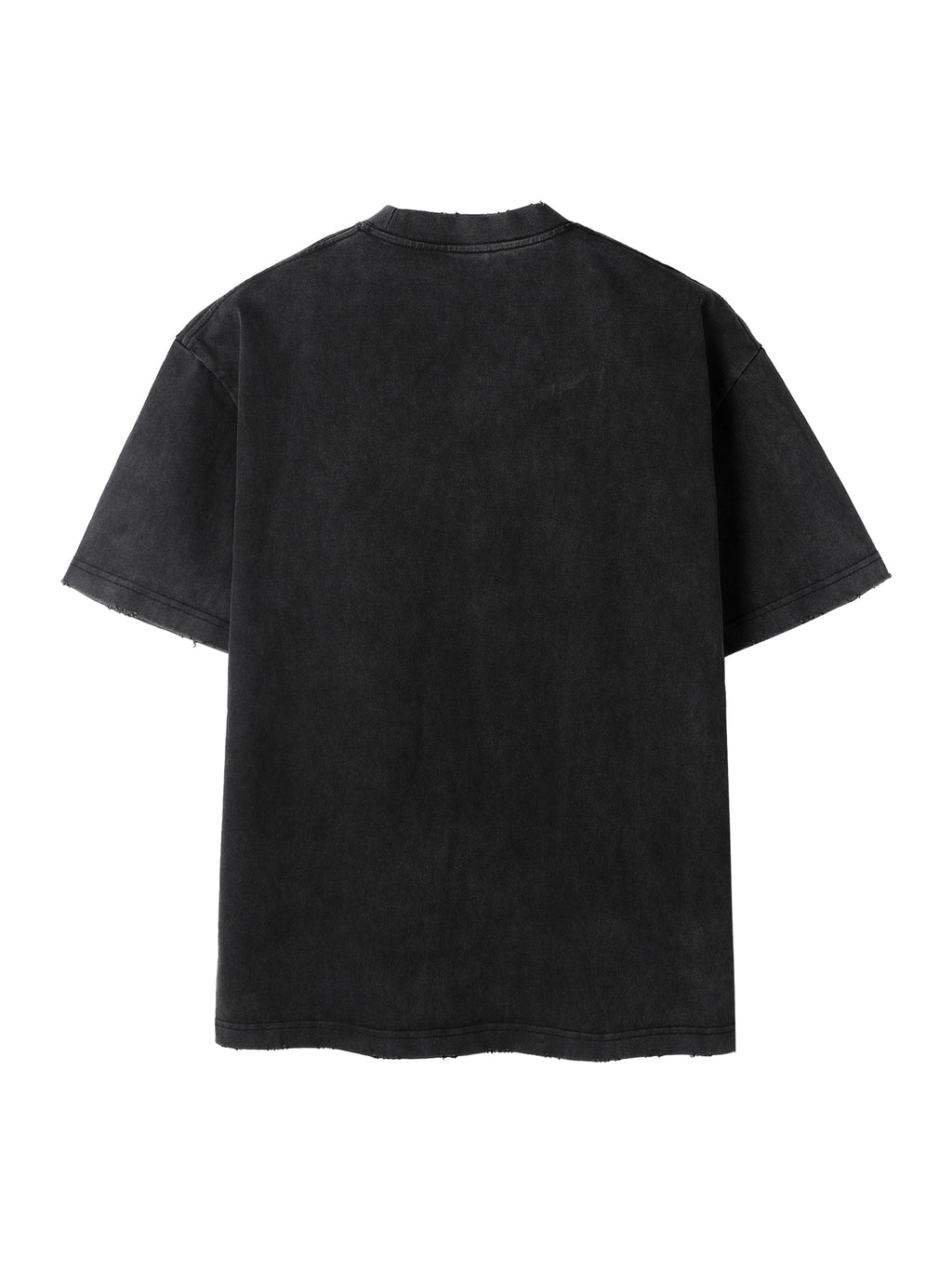 Heavyweight Vintage Washed Frayed T-Shirt